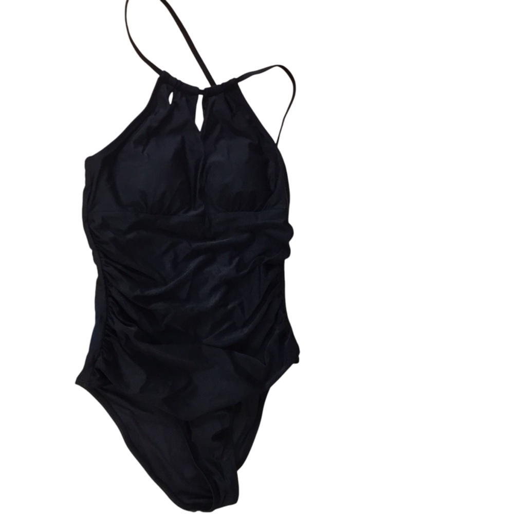 Cupshe Black One-Piece Swimsuit Brand New size MEDIUM